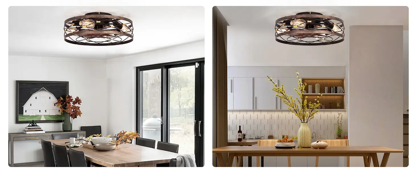 SHLUCE Ceiling Fan with Light